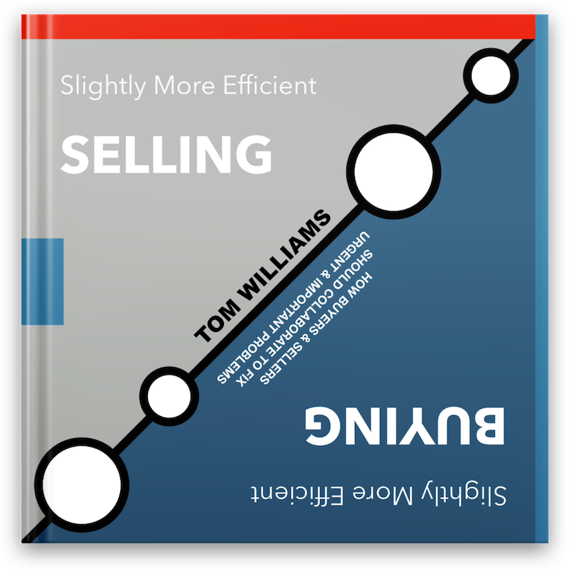 Two books in one: Read side one for Selling, then flip upside down for Buying